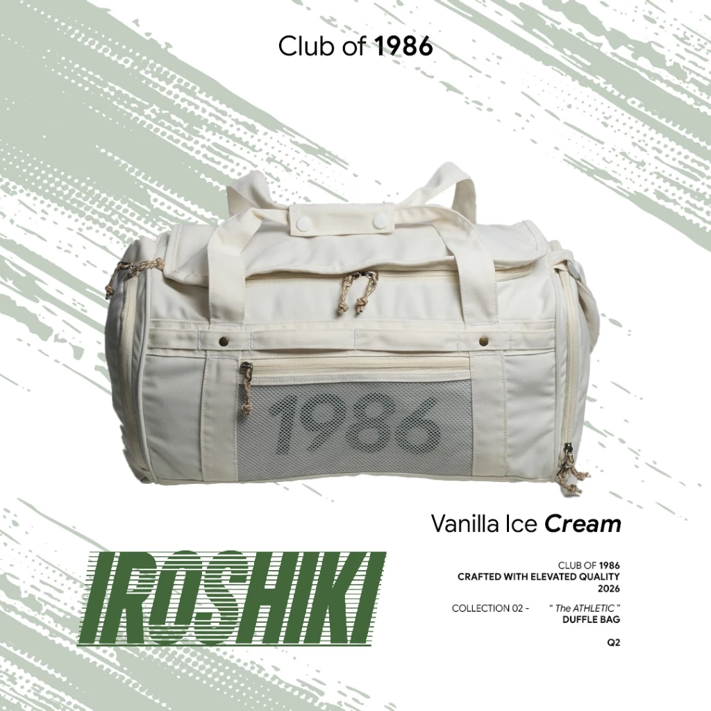 CLUB OF 1986 IROSHIKI DUFFLE BAG - Tas Travel Bag Gym Sporty