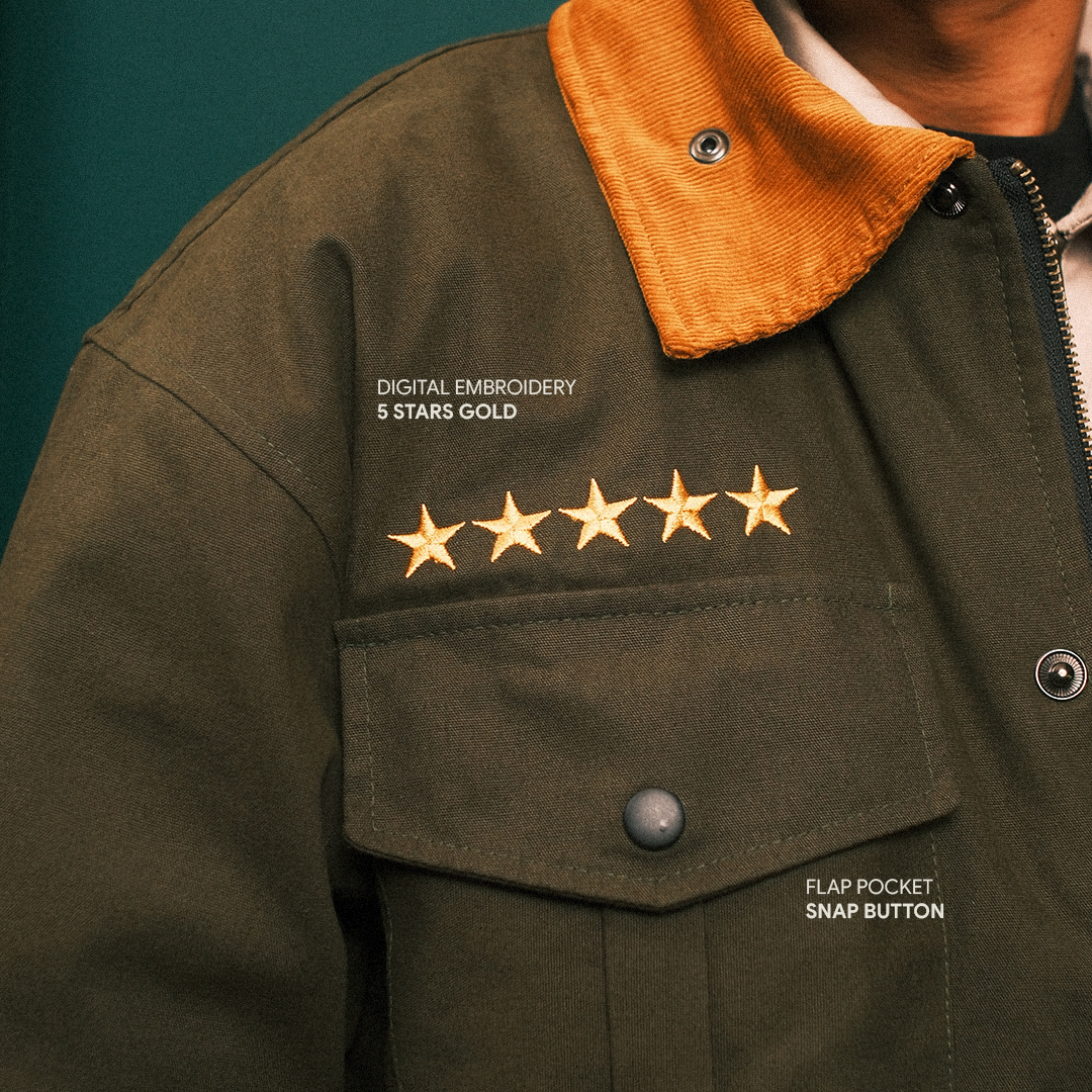 CLUB of 1986 AMERYU Field Vintage Oversize Jacket