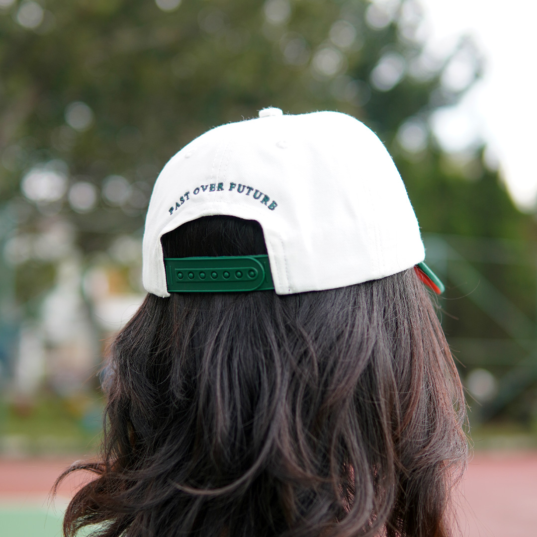 Club of 1986 Chennile Green Vintage Baseball Cap / Topi Kanvas Retro Classic Bordir Handuk