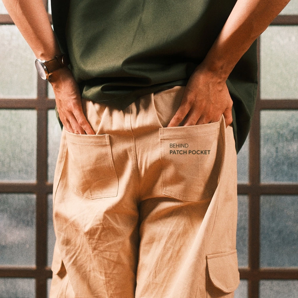 CLUB of 1986 AMETORA Celana Barrel Cargo Pants Baggy Cut Unisex Pria Wanita