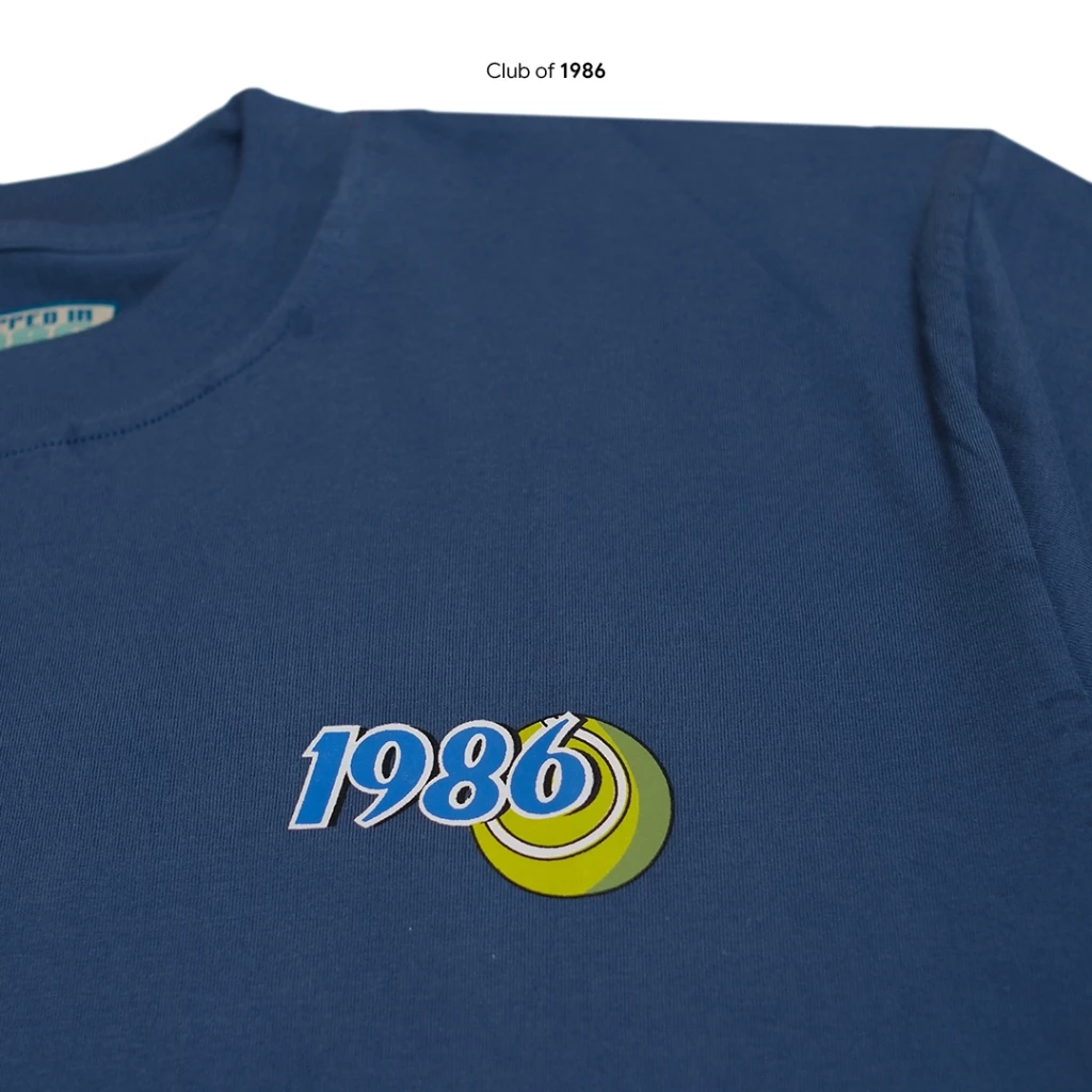 CLUB of 1986 20s TENNIS CLUB T-SHIRT / Kaos Tennis Retro Vintage Cotton 20s