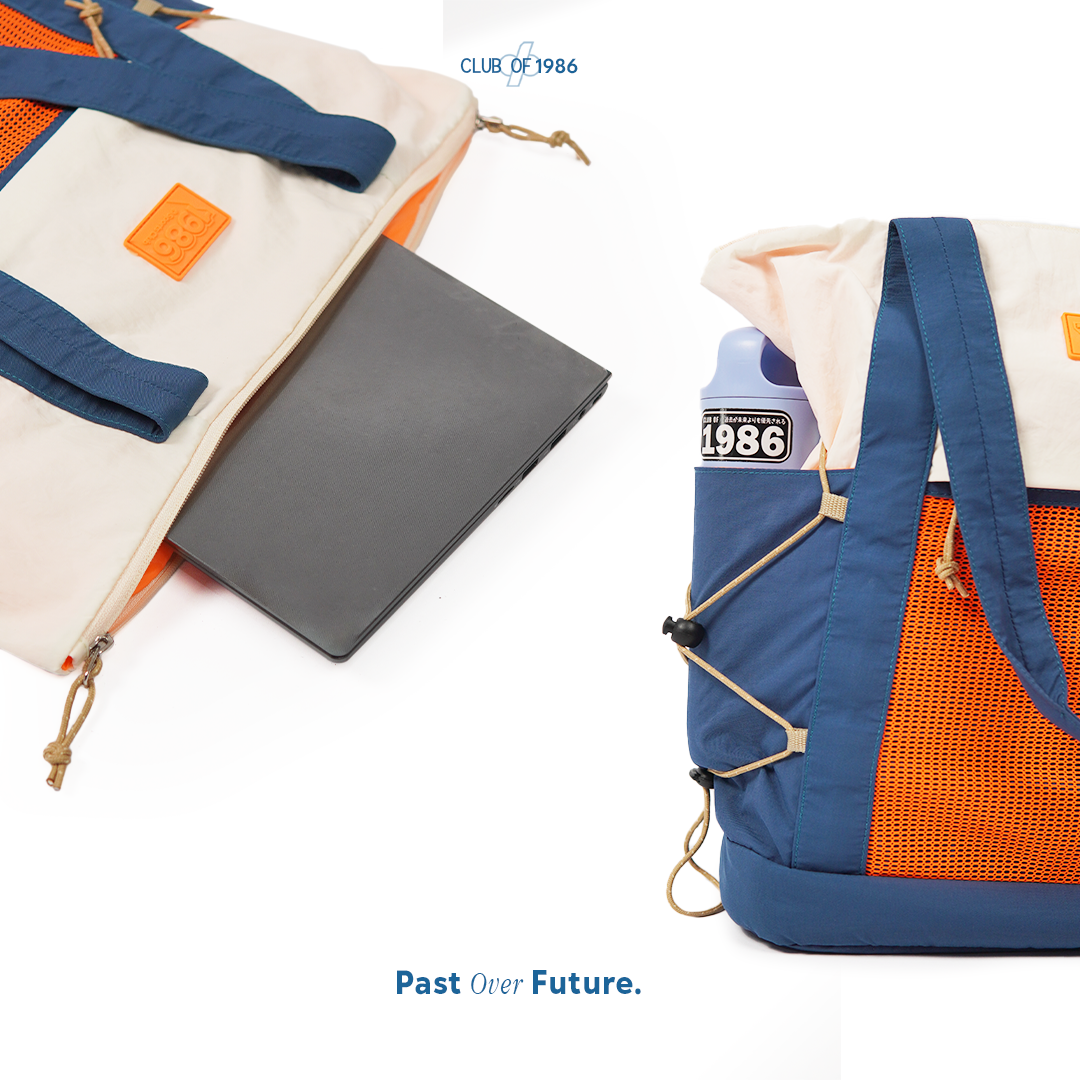 CLUB OF 1986 Nami Tas Ransel Totebag Jinjing Sekolah Laptop 14 Inch Pria Wanita - Backpack Water Ressistant