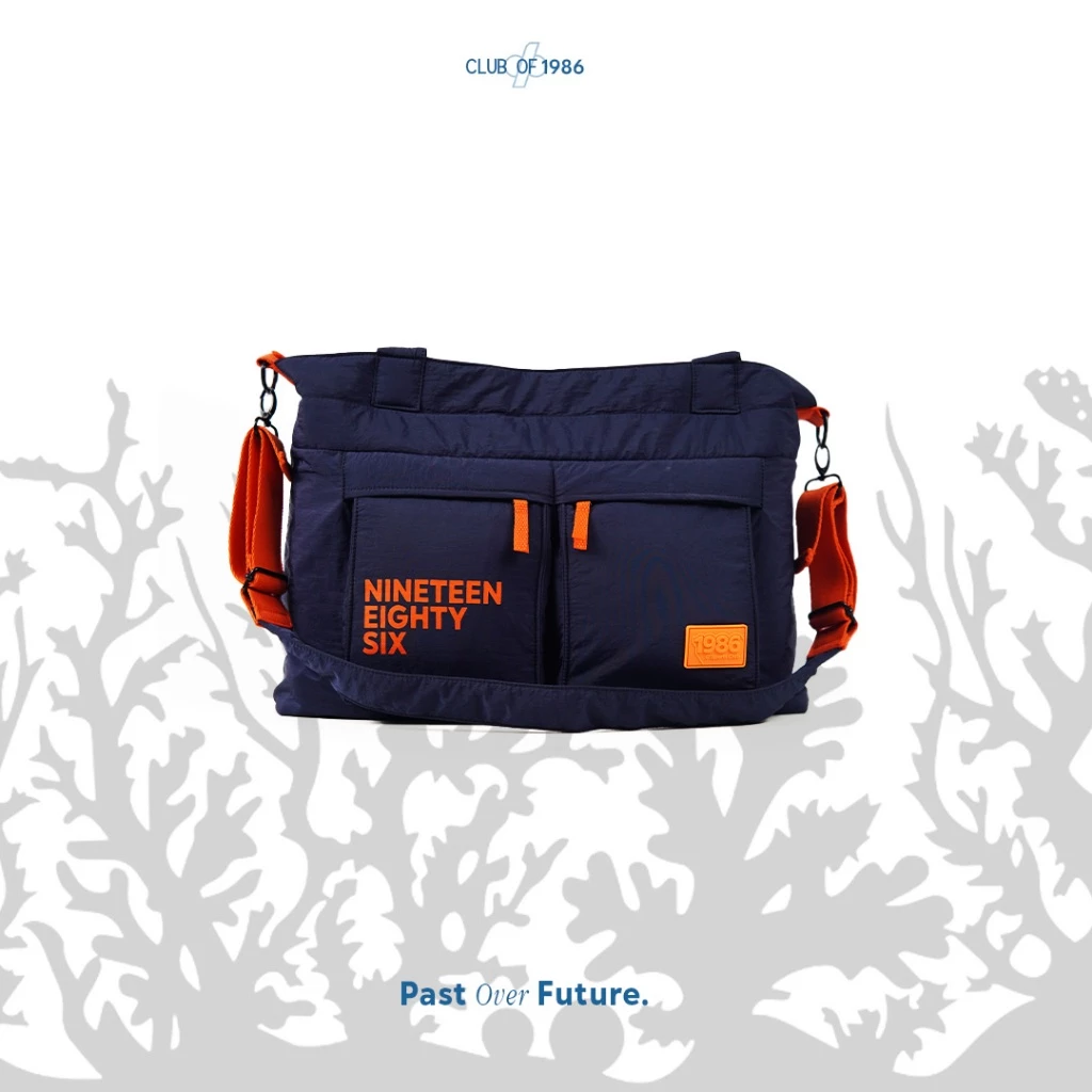 CLUB OF 1986 Shinkai Tas Selempang Laptop 15 Inch Pria Wanita - Water Resistant – Messenger Bag Slingbag Kerja