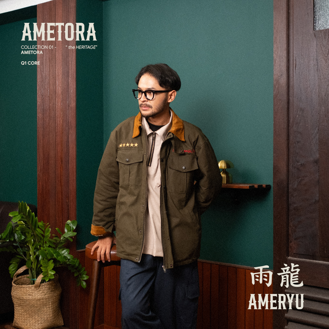CLUB of 1986 AMERYU Field Vintage Oversize Jacket