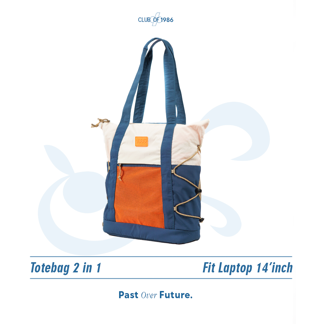 CLUB OF 1986 Nami Tas Ransel Totebag Jinjing Sekolah Laptop 14 Inch Pria Wanita - Backpack Water Ressistant