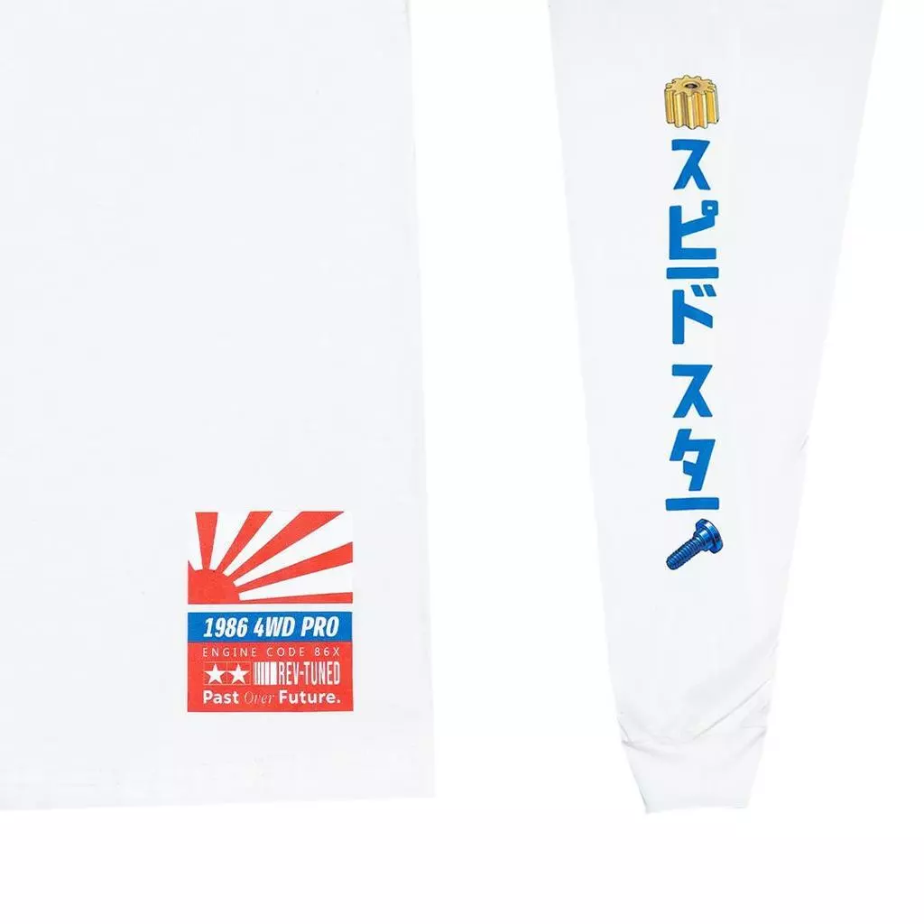SEIBA TAMIYA CLUB OF 1986 LONG SLEEVE T-SHIRT / Kaos Retro Vintage Lengan Panjang Mini 4 WD