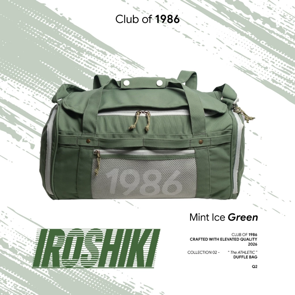 CLUB OF 1986 IROSHIKI DUFFLE BAG - Tas Travel Bag Gym Sporty