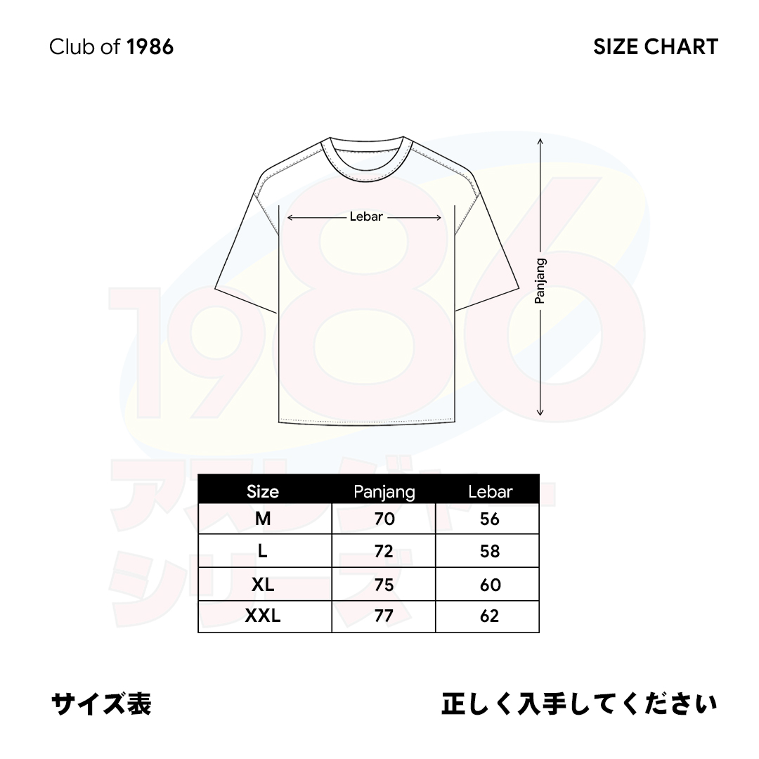 CLUB of 1986 20s SKATE GIRL T-SHIRT / Kaos Skate Girl Retro Vintage Cotton 20s
