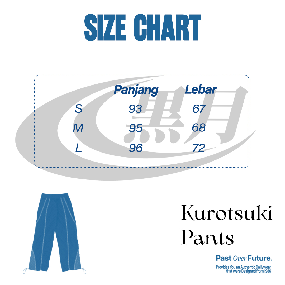 CLUB of 1986 KUROTSUKI TRACKPANTS TRAINING/ RETRO MONOCHROME TRACKSUIT NYLON WINDBREAKER