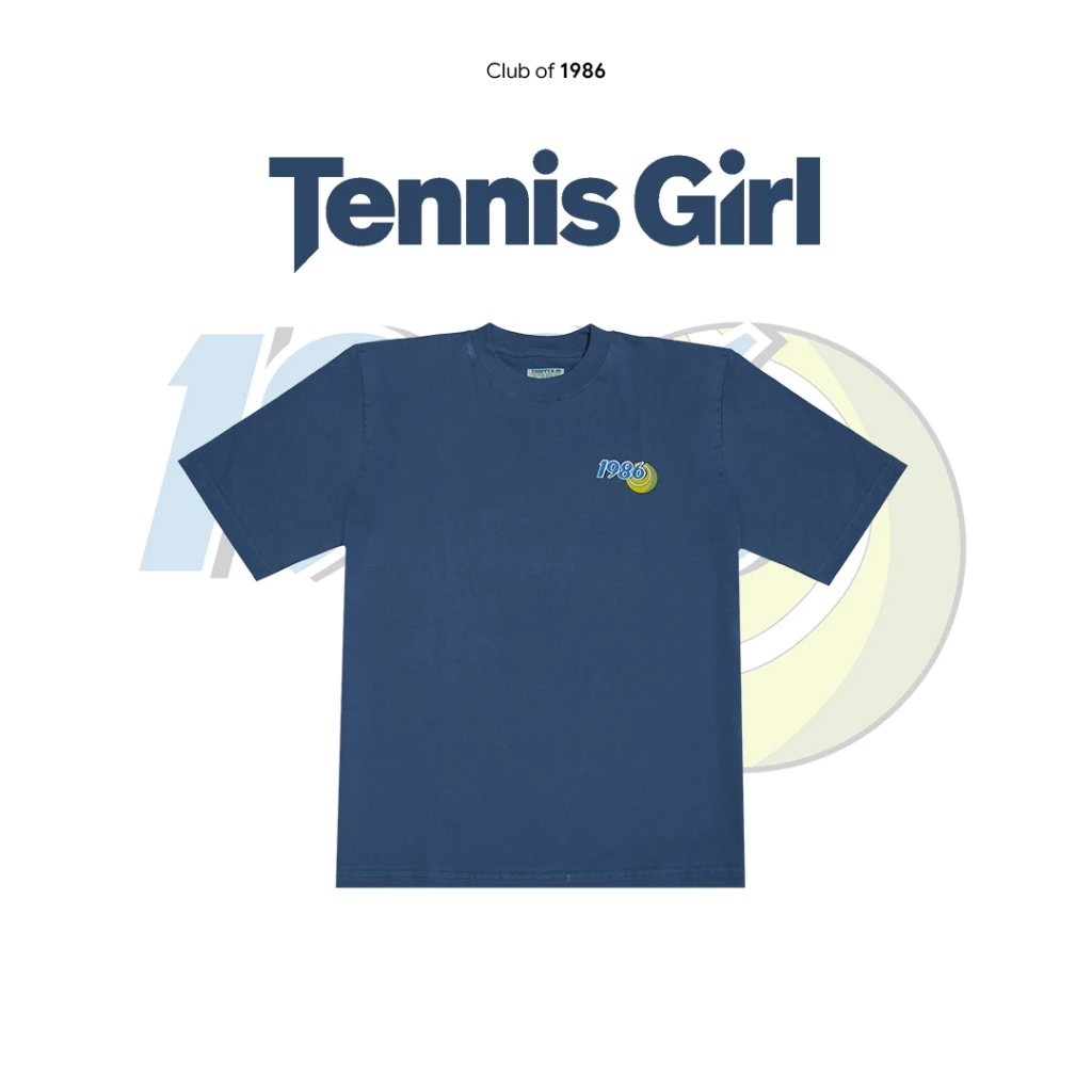 CLUB of 1986 20s TENNIS CLUB T-SHIRT / Kaos Tennis Retro Vintage Cotton 20s