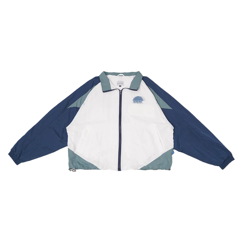 1986 YOTSUBA NYLON JAPAN VINTAGE TRACKTOP / WINDBREAKER OVERSIZE RETRO COLORBLOCK