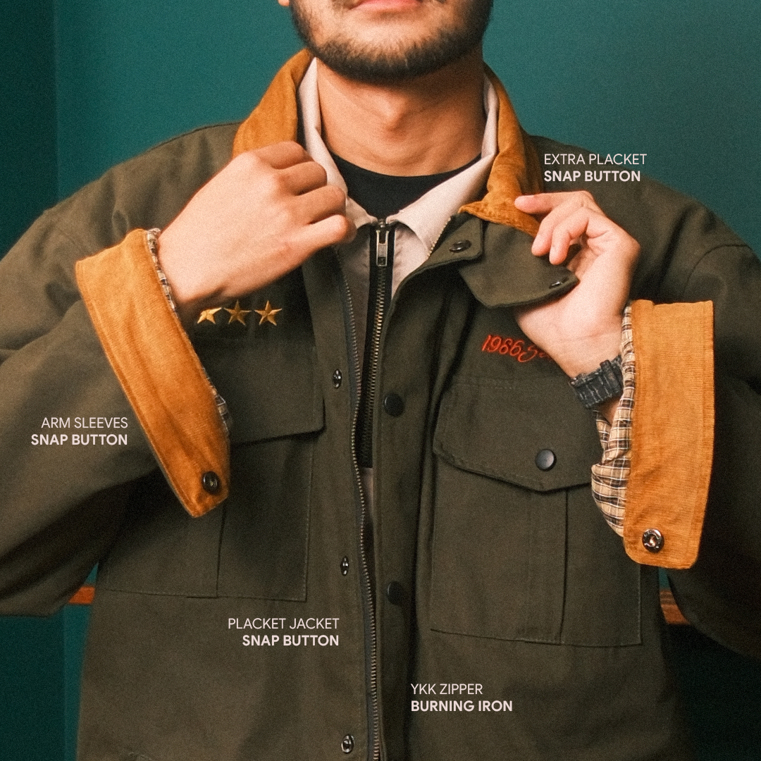 CLUB of 1986 AMERYU Field Vintage Oversize Jacket